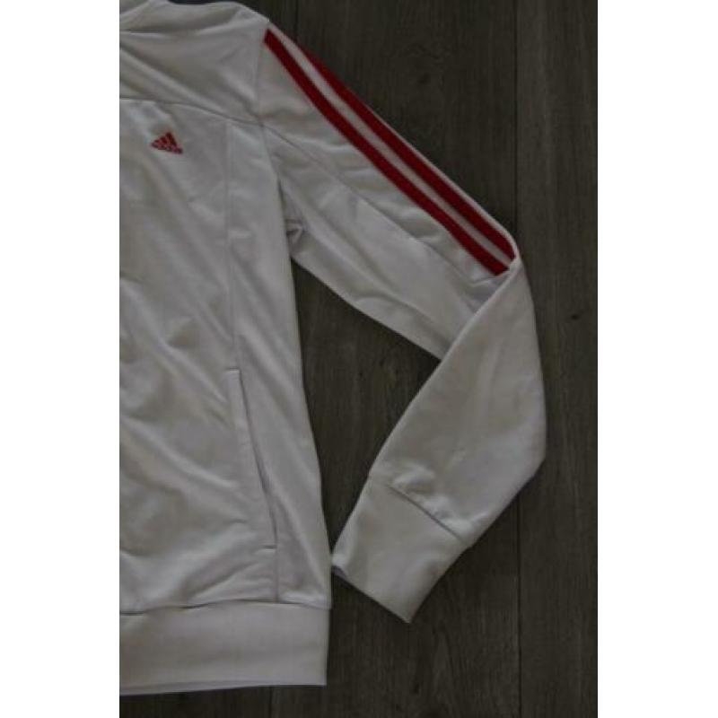 Wit vest ADIDAS, maat 164 (NE)