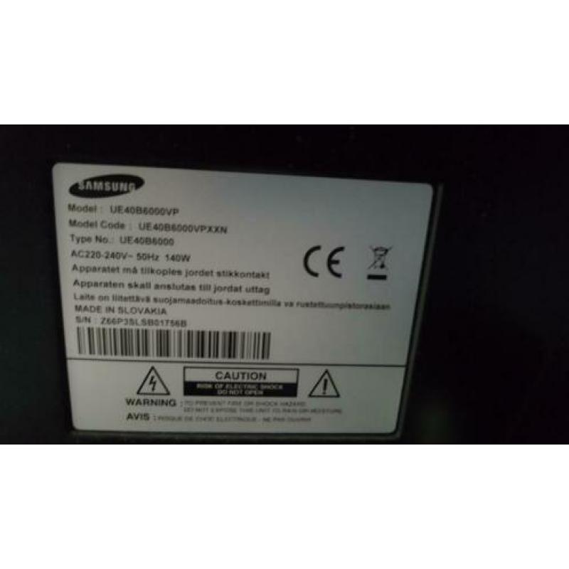 40 inch Full HD Samsung TV te koop