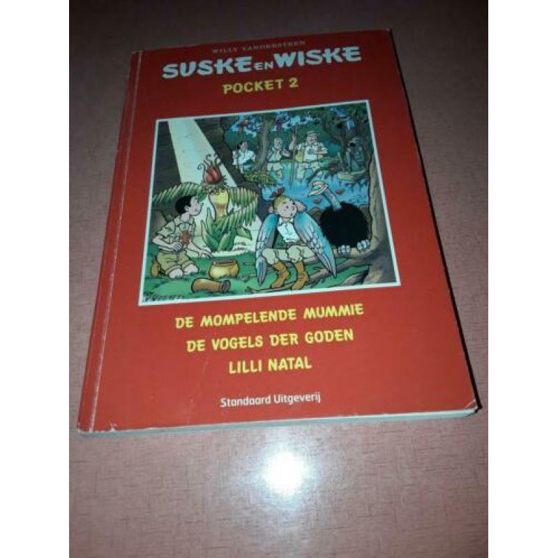 Suske en wiske pockets nu € 2 per stuk of 3 voor € 5