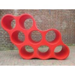 Cappellini cloud kunststof design retro vintage rood en wit