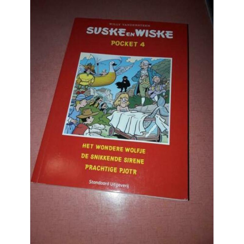 Suske en wiske pockets nu € 2 per stuk of 3 voor € 5