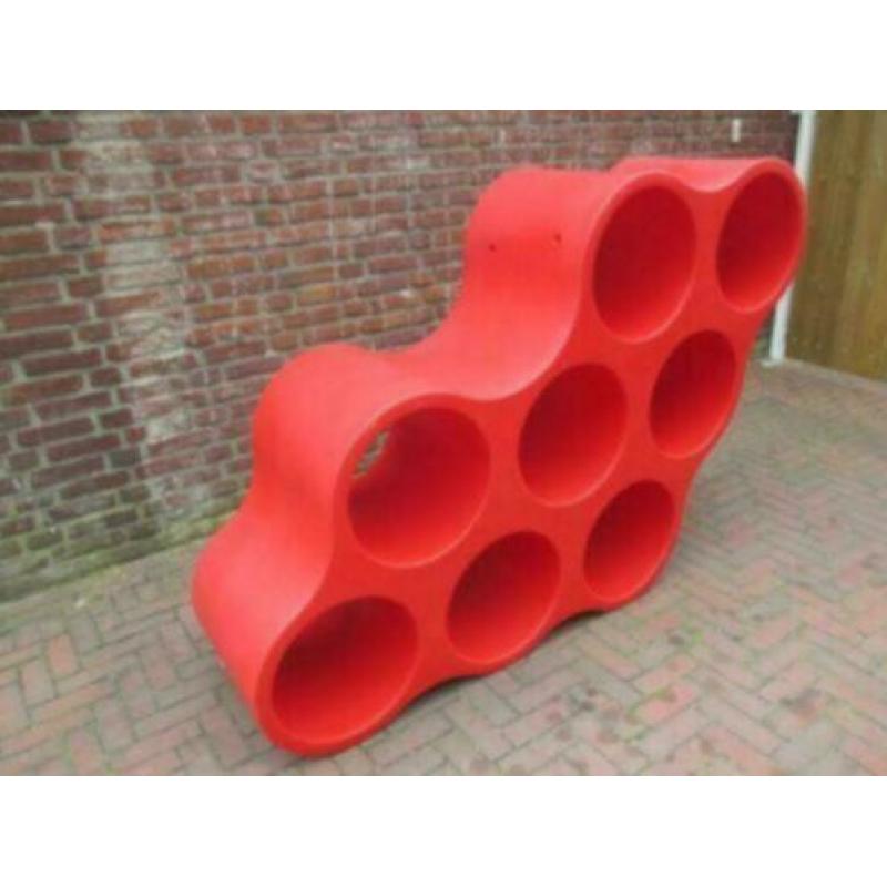 Cappellini cloud kunststof design retro vintage rood en wit