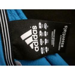 Adidas joggingsjas blauw 146