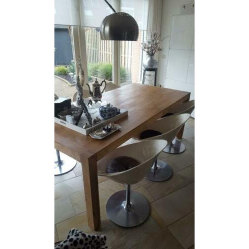 Eetkamertafel sheesham hout 2.10 mtr x 1.00 mtr