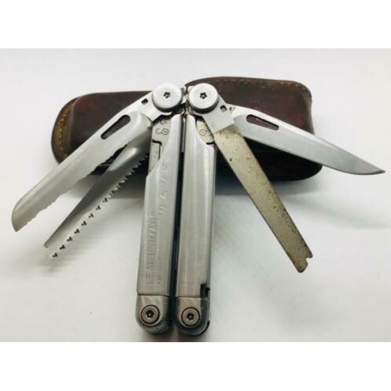 Nette Leatherman Wave 1 Multitool Leather Sheath zakmes