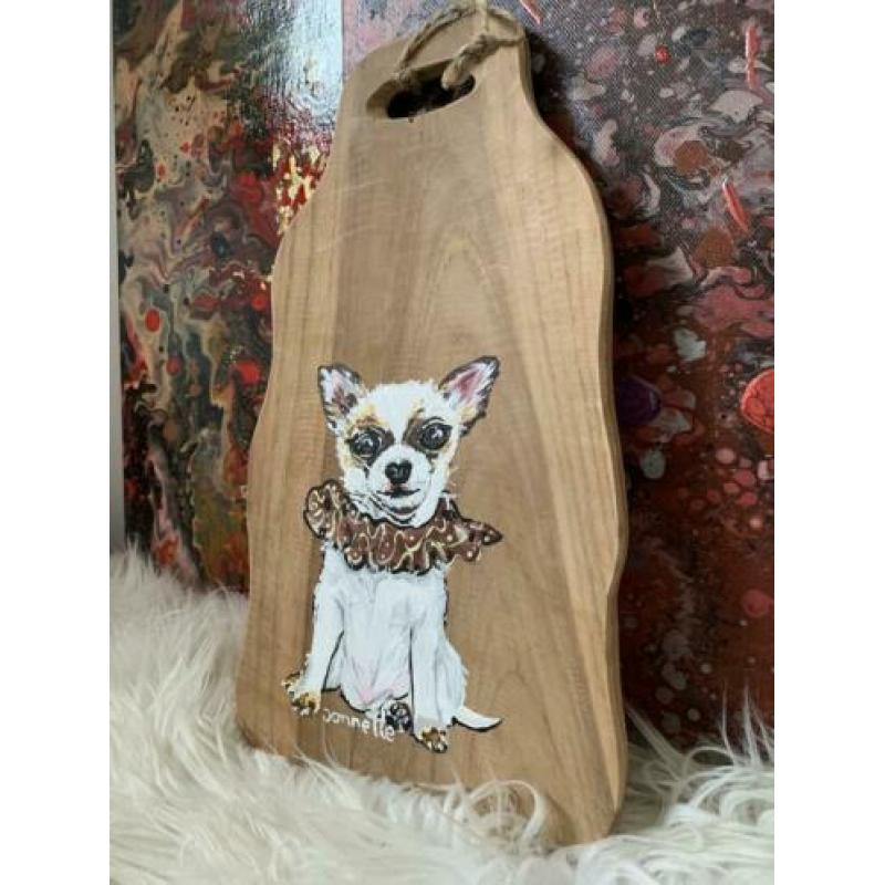 Chihuahua houten decoratie