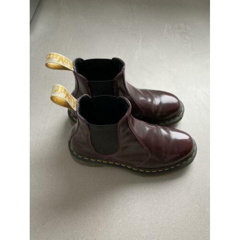 Dr Martens - Bordeaux rood instappers -maat 40 Chelsea boots