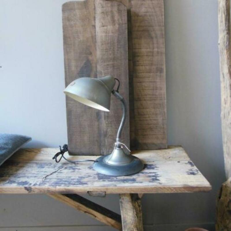 Stoere industriële tafel- bureau lamp