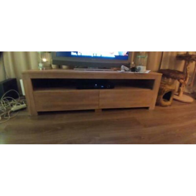 Tv meubel teak hout moet snel weg !*