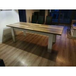 Eettafel 190x90, uitschuifbaar