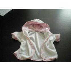 Prachtig Badjasje/duster voor de Baby-Born.