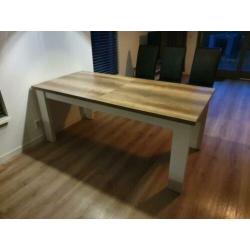 Eettafel 190x90, uitschuifbaar