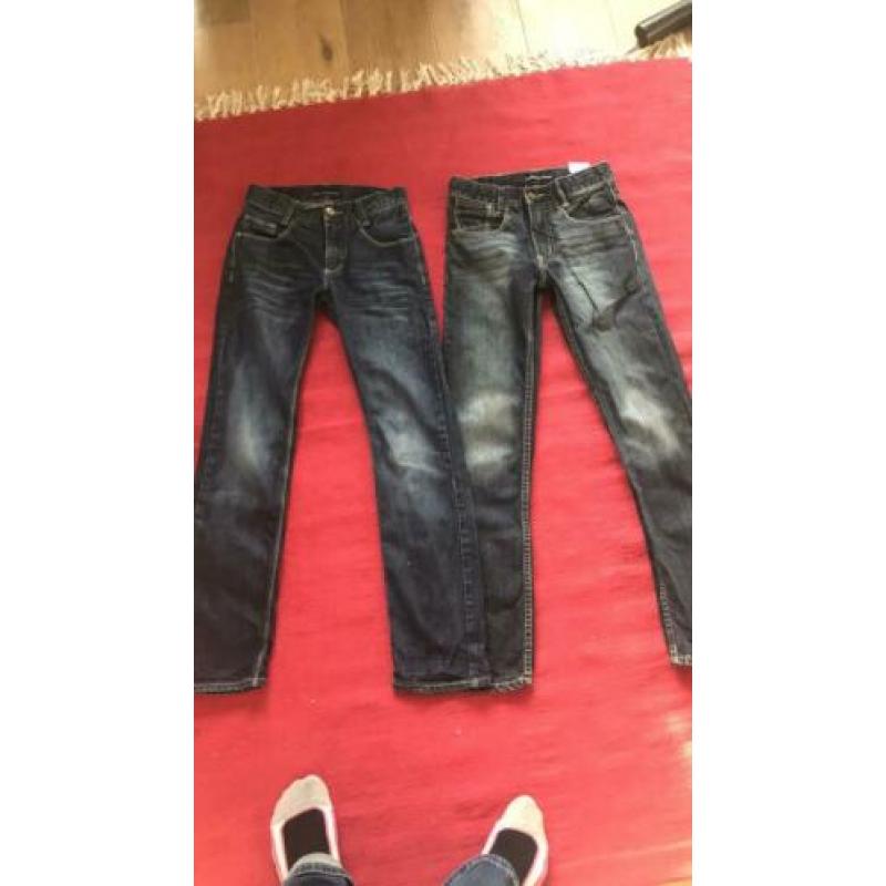 Jongens 2 jeans maat 152 here and there van C&A broeken