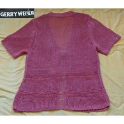 GERRY WEBER roze vest/bolero maat L/XL zgan