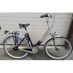 damesfiets Gazelle Chamonix blauw