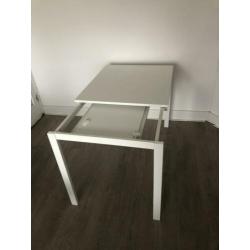 Uitschuifbare IKEA tafel van 80cm naar 120cm