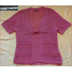 GERRY WEBER roze vest/bolero maat L/XL zgan