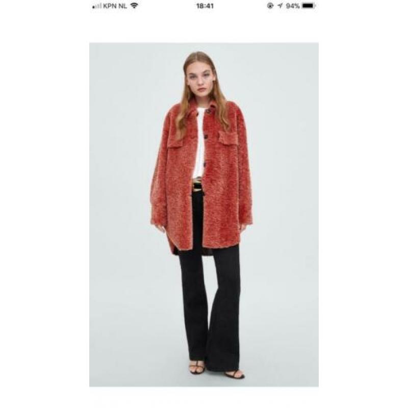 ZARA LIMITED EDITION Mooie Oversized Jas/Tussenjas Nieuw