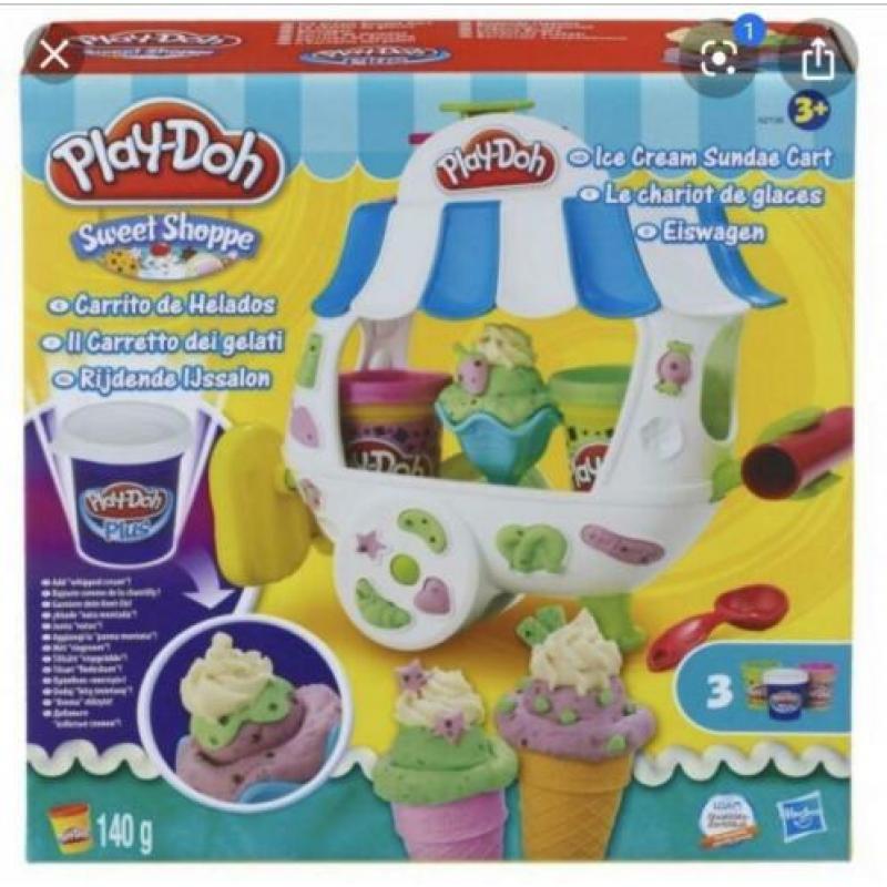 Grote playdoh set veel extra’s