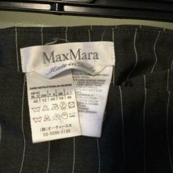 Mooie rok en colbert van Max Mara, krijtstreep, mt. 42