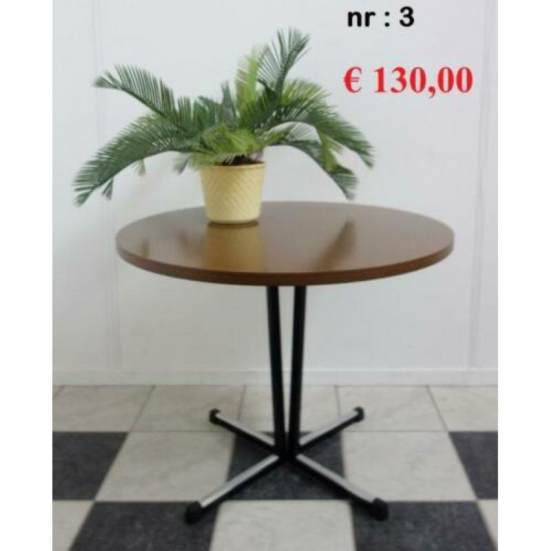 50 JAREN verschillende sidetable koffietafel TV TAFEL