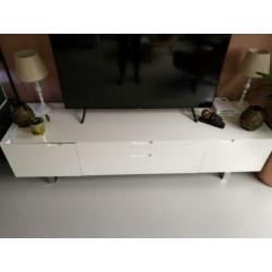 TV meubel dressoir wit hoogglans