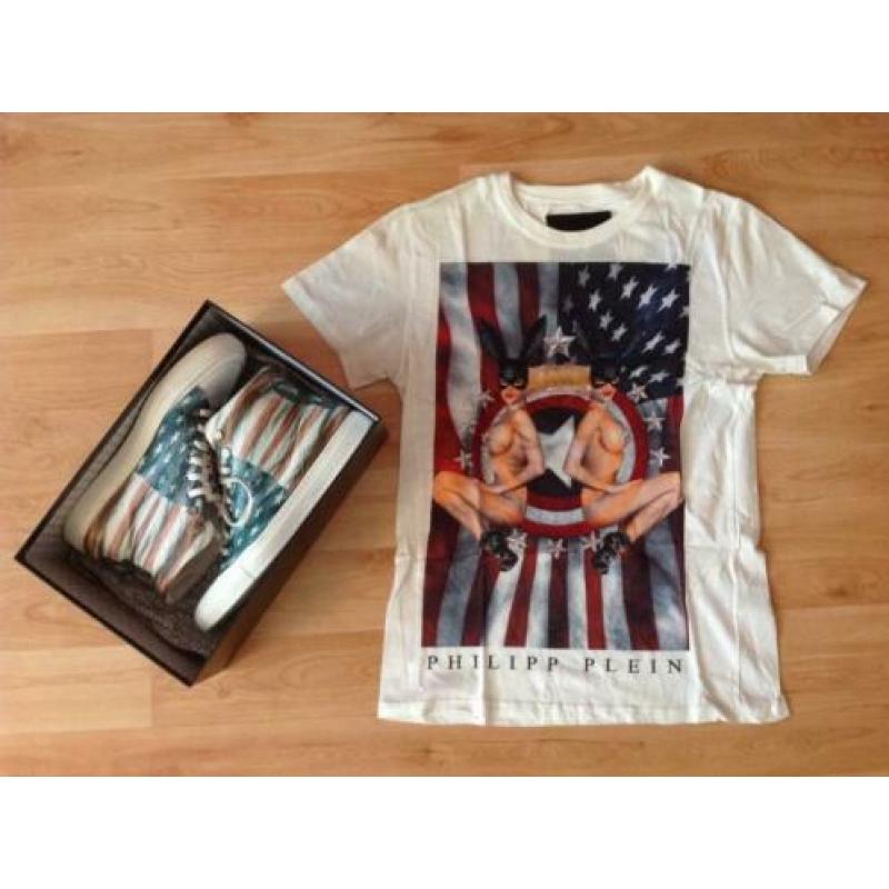 Philipp plein Gloria hi tops 43 american dream t shirt