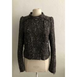 Bruine blazer Vanilia maat 44