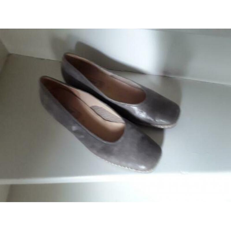 Leuke GABOR taupe nude ballerina instapper mt 7 40