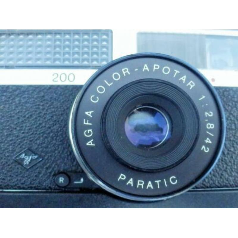 Agfa 200 analoog fotocamera met Color-Apotar 1:2,8/42 lens