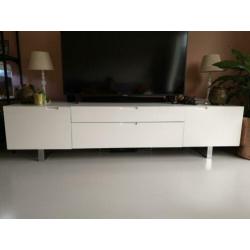 TV meubel dressoir wit hoogglans