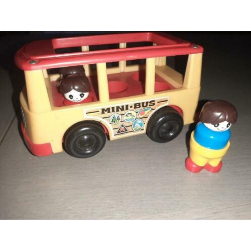 fisher price brandweer brandweerauto + bus schoolbus