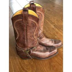 Leren Sendra cowboy laarzen maat 42