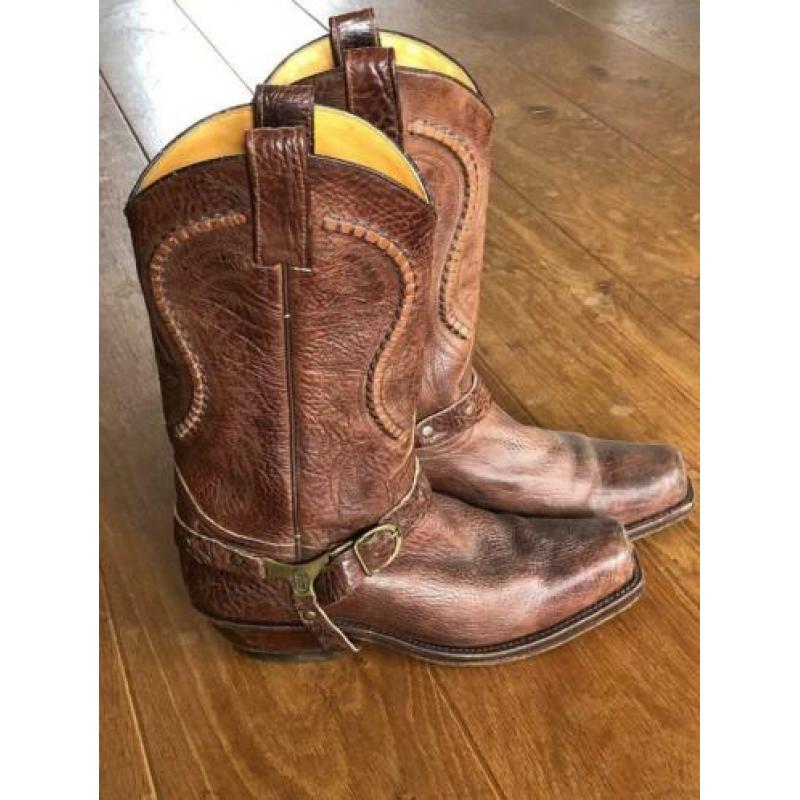 Leren Sendra cowboy laarzen maat 42