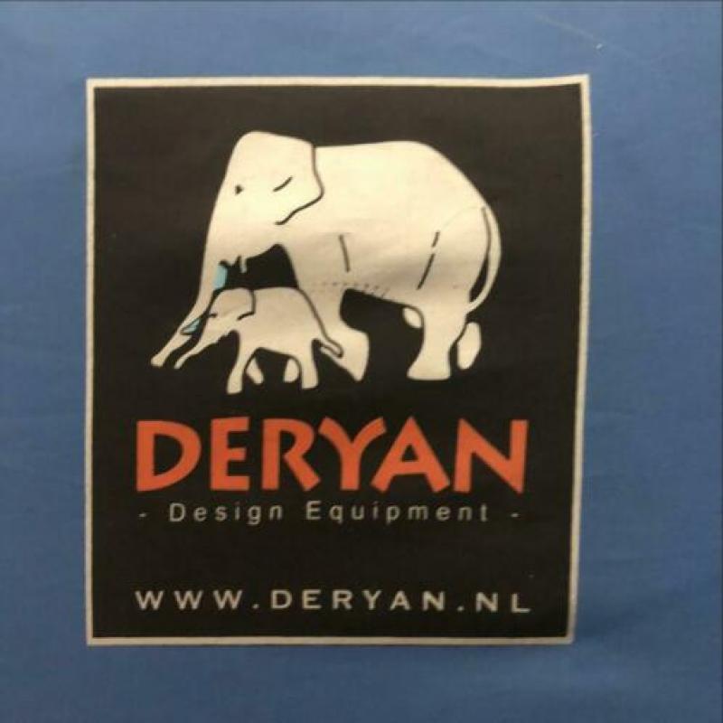 Deryan travel cot baby peuter blauw