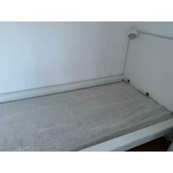 Ikea Malm bed kompleet onbeschadigd wit incl pocketmatras