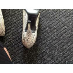 Nieuw Charles & Keith pumps maat 36 slangenprint