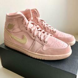 Nike Air Jordan 1 Mid Coral | Maat 45 | Nieuw