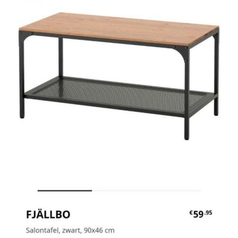 FJÄLLBO Salontafel gebruikt