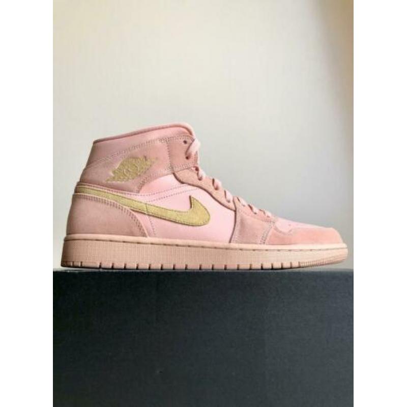 Nike Air Jordan 1 Mid Coral | Maat 45 | Nieuw