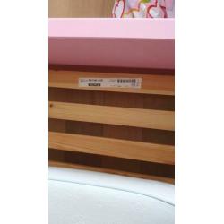 kinderbed junior/peuterbed roze voor meisjes van ikea