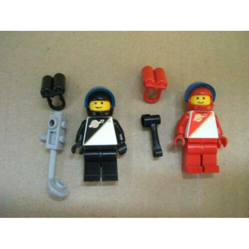 Lego set 6703 astronauten, Blacktron, Futuron minifiguren