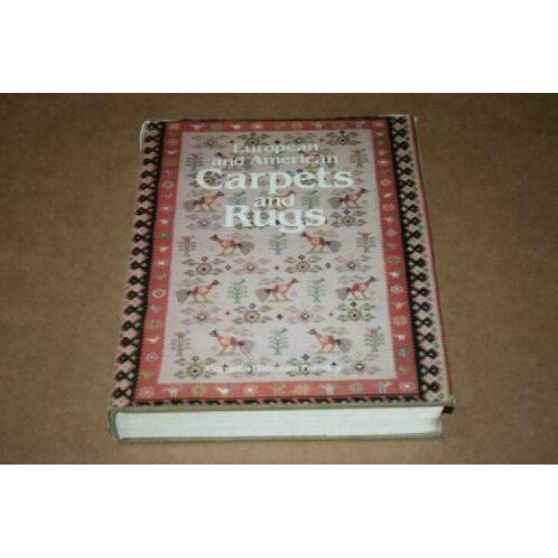 Boek - European and American Carpets and Rugs !!