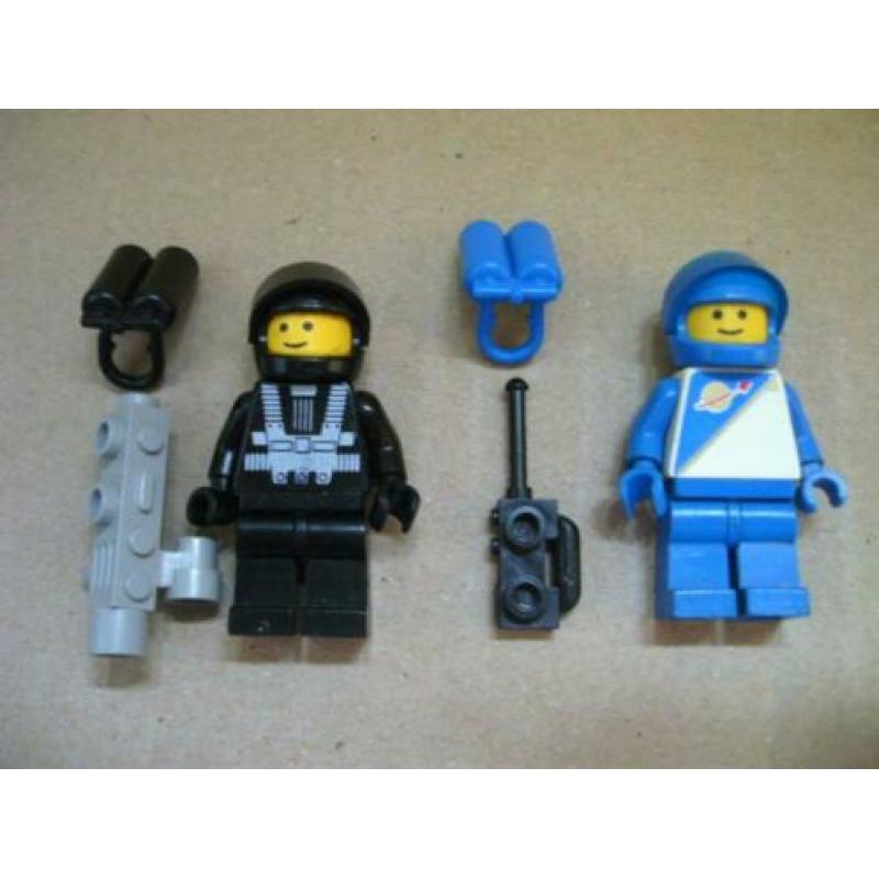 Lego set 6703 astronauten, Blacktron, Futuron minifiguren