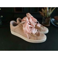 Puma basket zalmroze maat 38