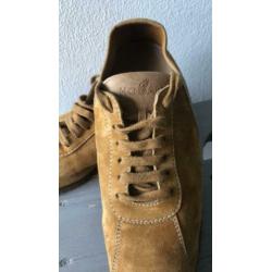 Hogan sneakers suede leder vintage stijl + gratis singlet