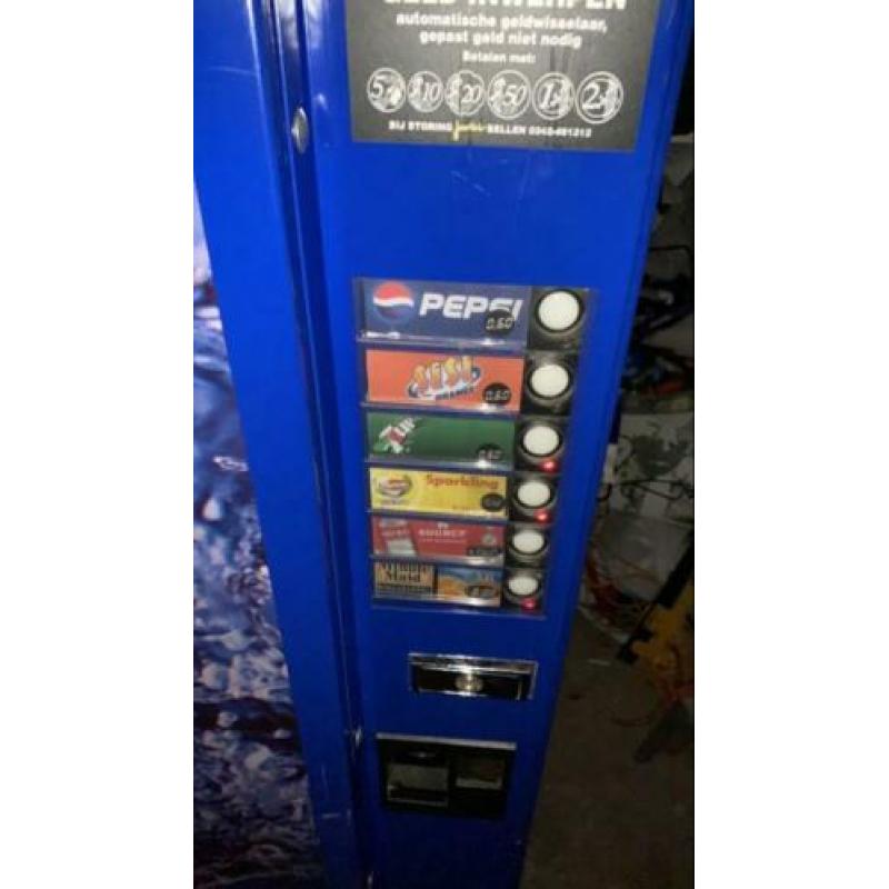 Pepsi,coca cola blikjes automaat frisdrank automaat