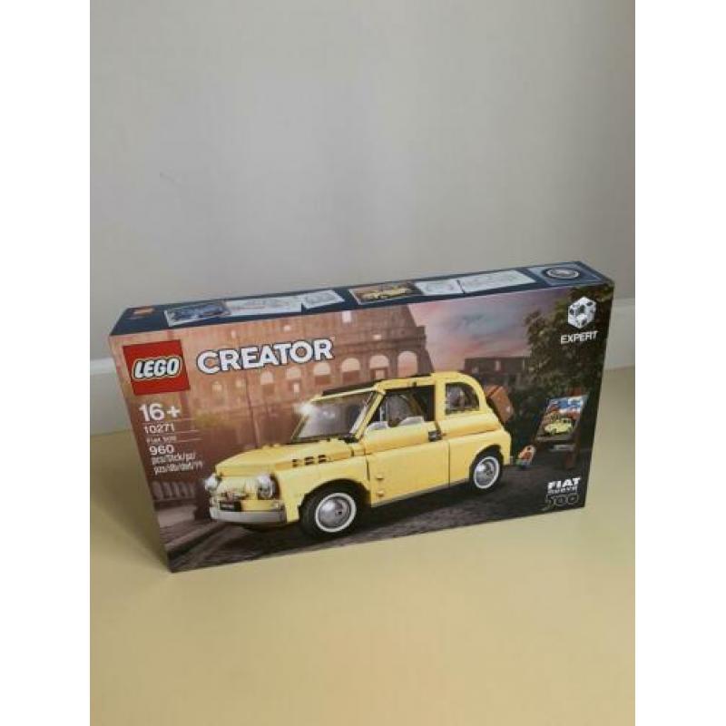 Lego Creator Expert Fiat 500 set 10271 nieuw in doos