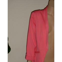 Miss etam nieuwstaat rose vest/jasje mt. XL