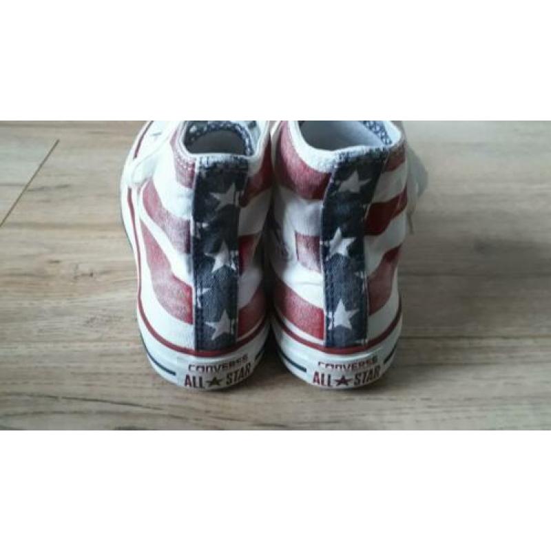 Converse All Stars / Amerikaanse Vlag maat 37